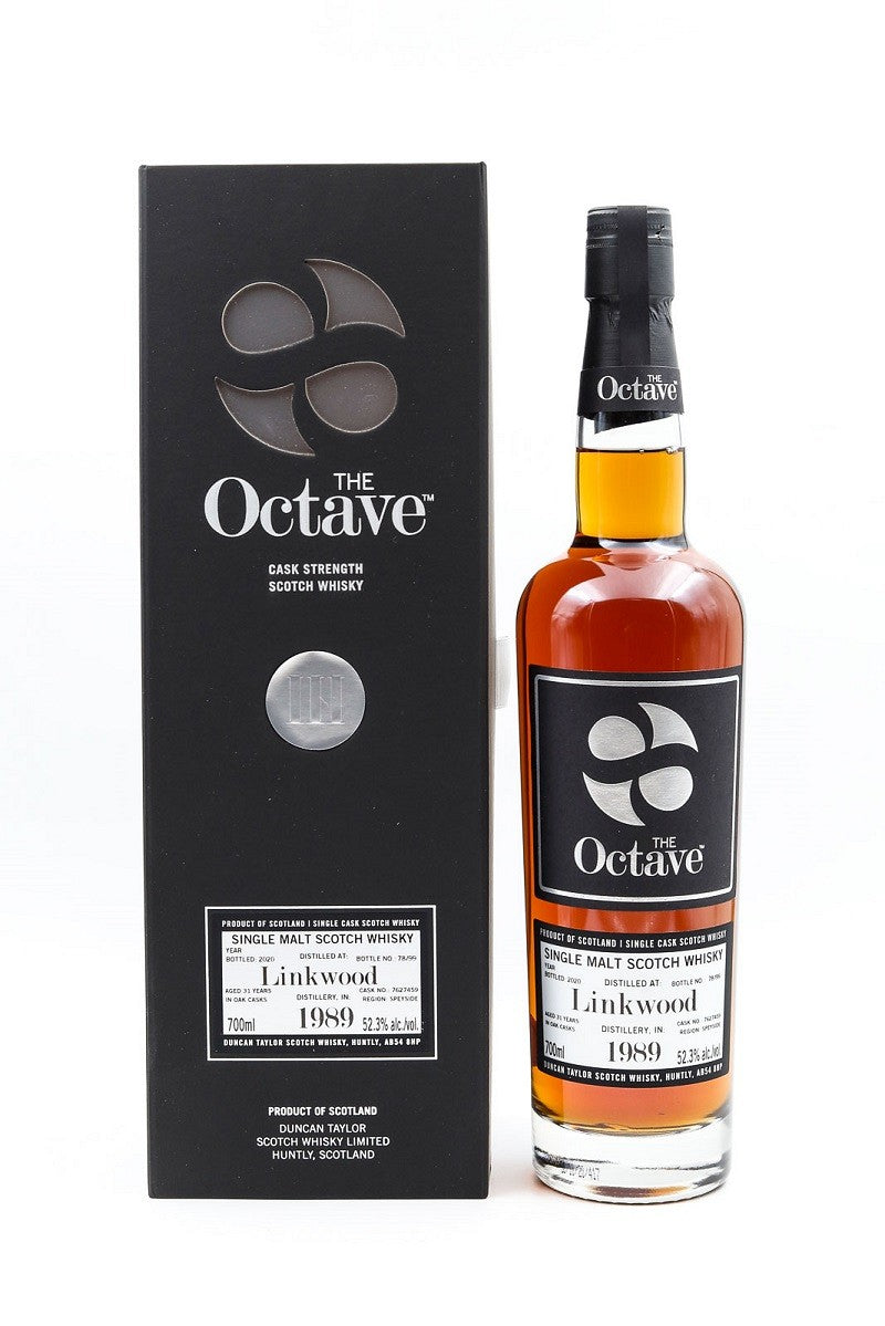 linkwood 1989 31 year old octave premium duncan taylor | single malt whisky