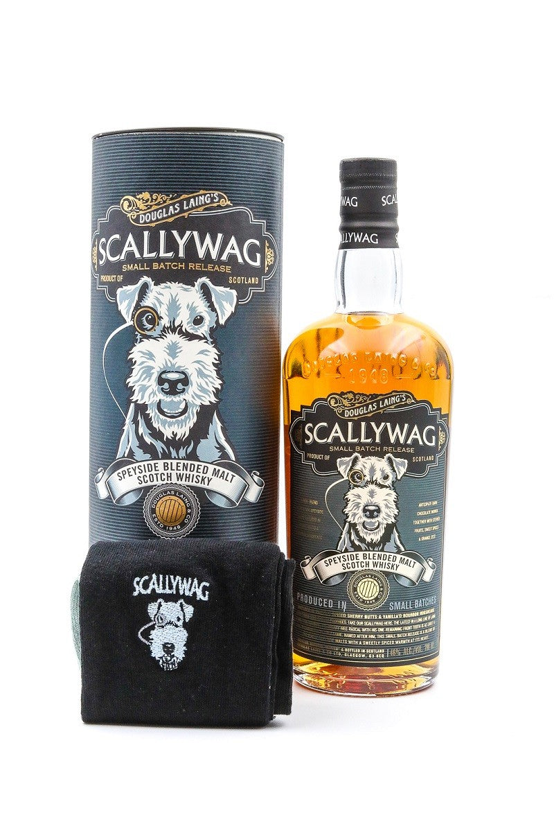 scallywag limited edition and socks gift pack | blended scotch