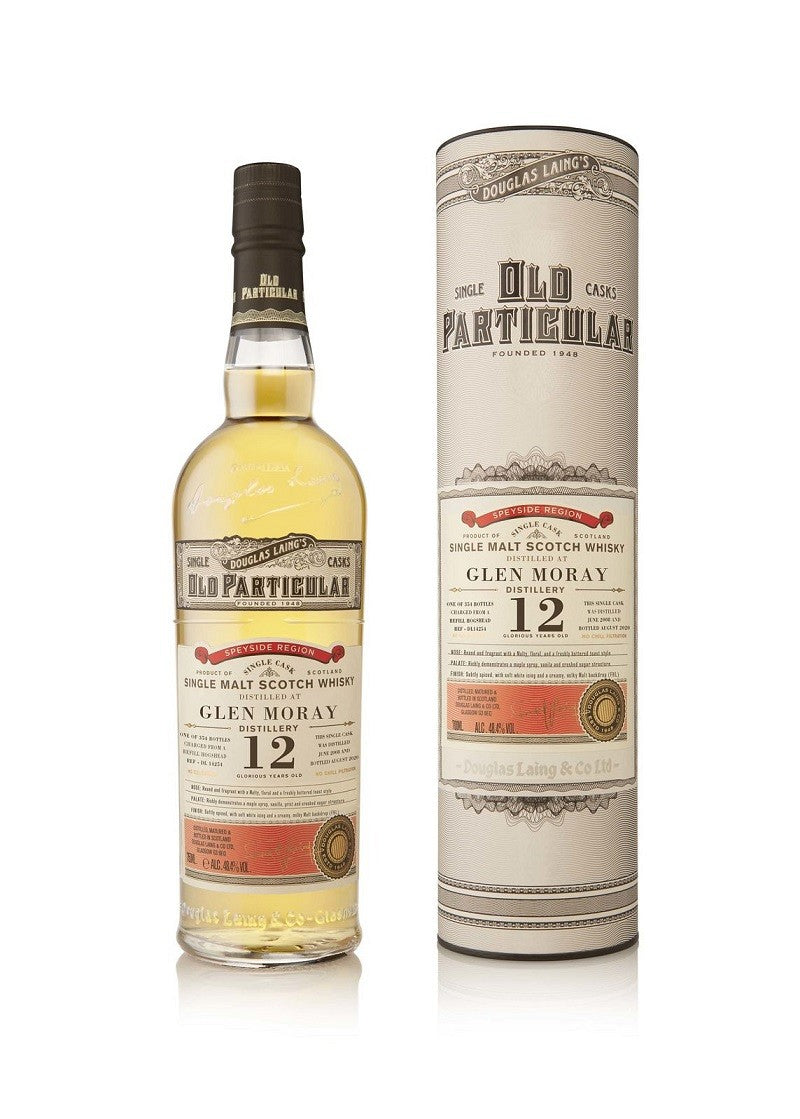 glen moray 2008 12 year old old particular | scotch whisky