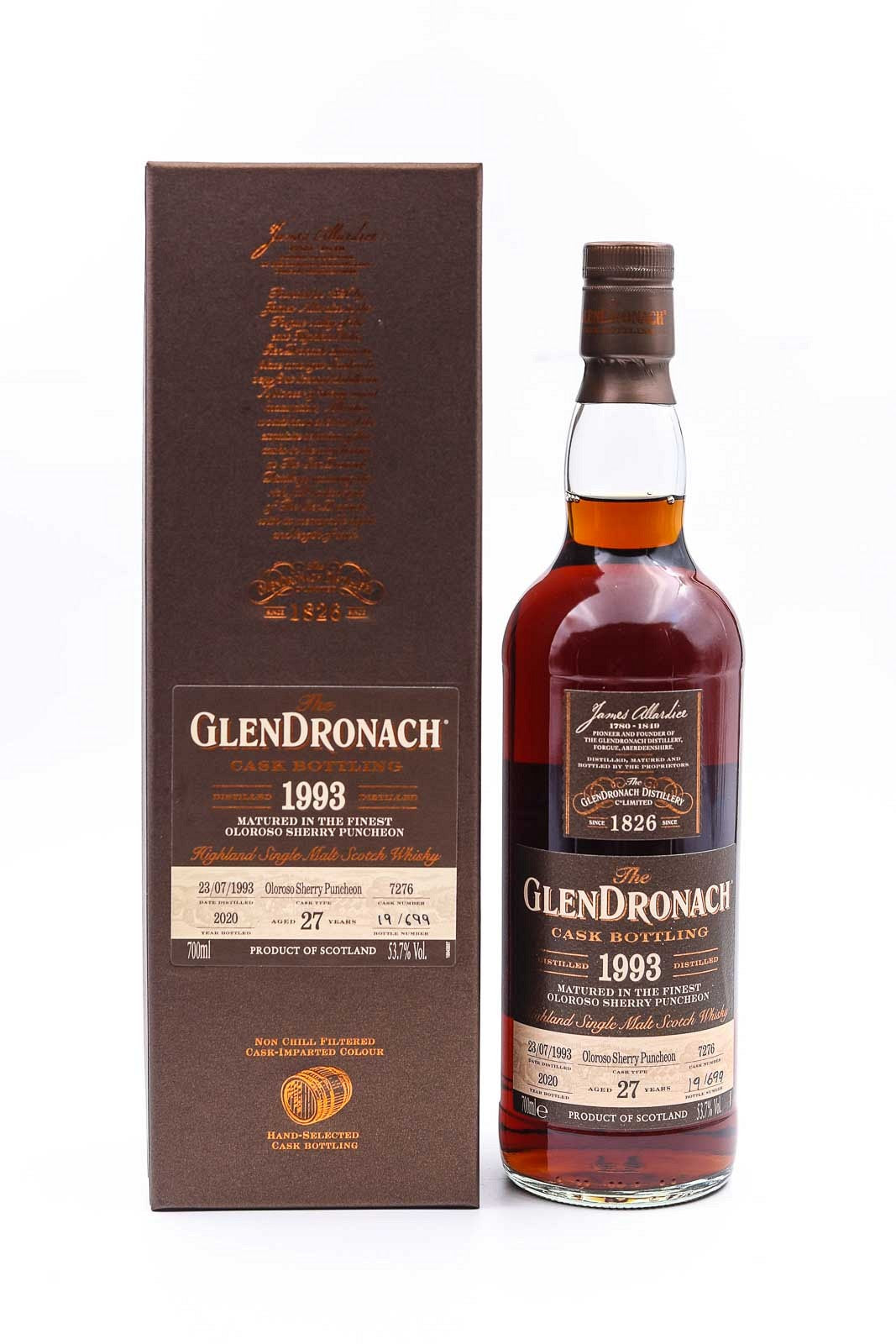 glendronach 27 year old 1993 cask 7276 | scotch whisky