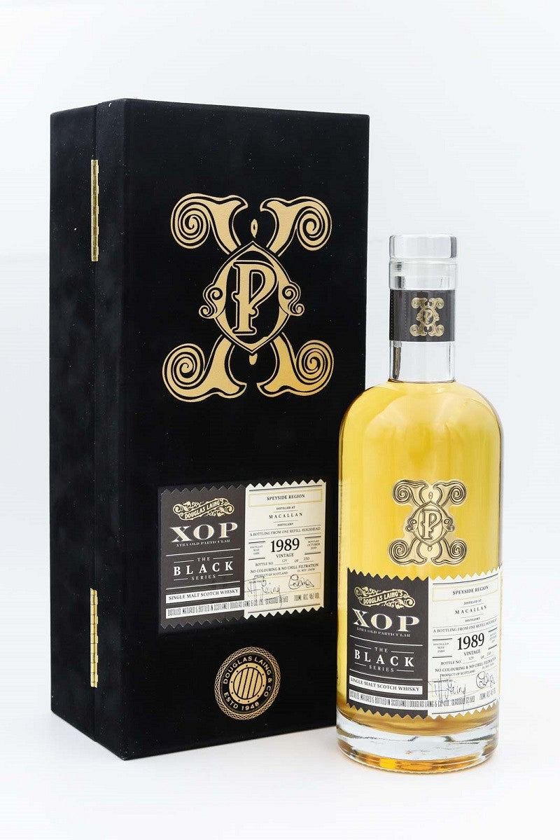 macallan 30 year old 1989 xop black series douglas laing  | scotch whisky