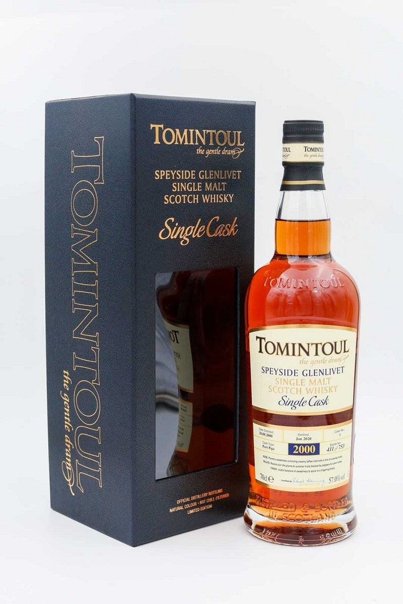 Tomintoul 19 Year Old (cask 1) - Port Pipe Matured