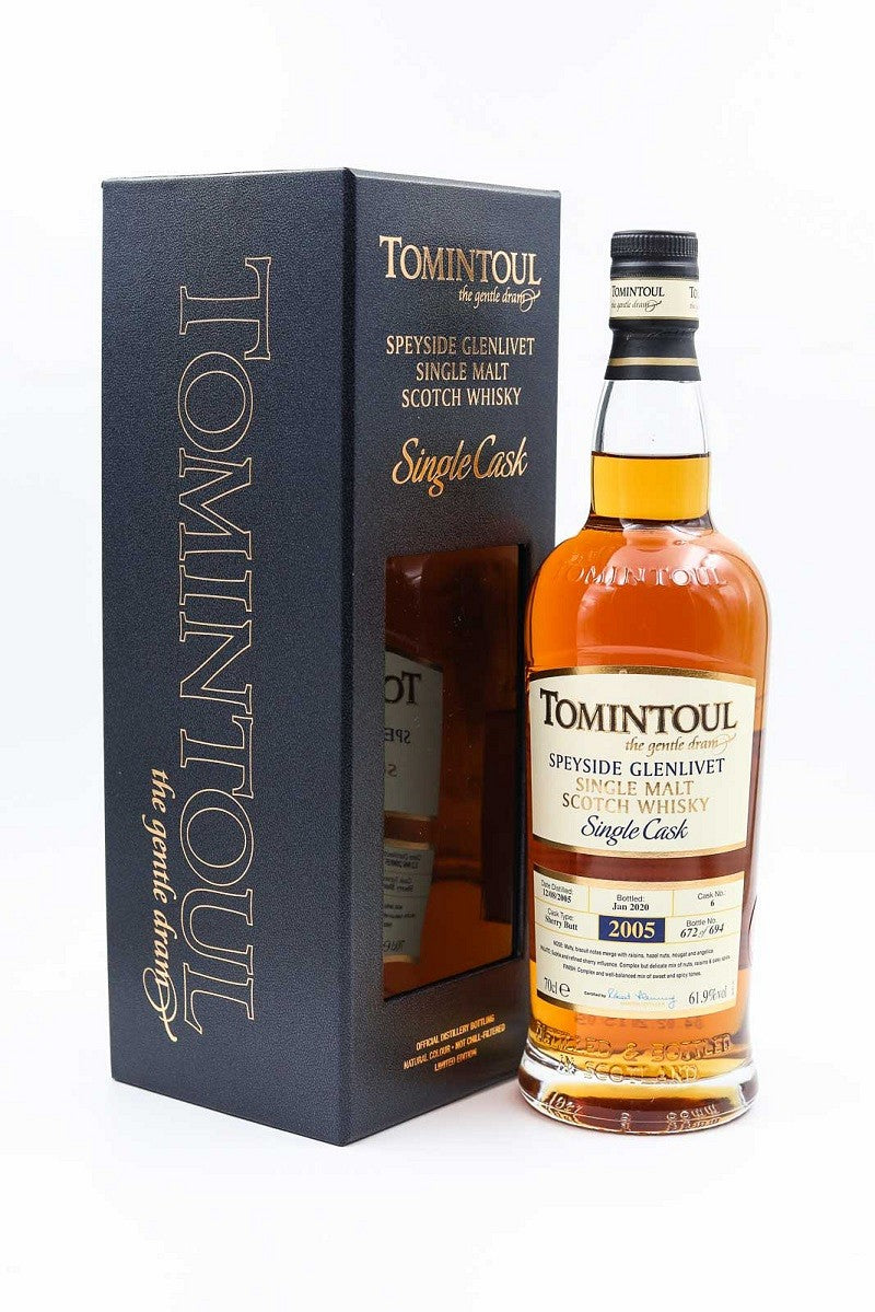 tomintoul 14 year old cask 6 sherry butt matured | scotch whisky