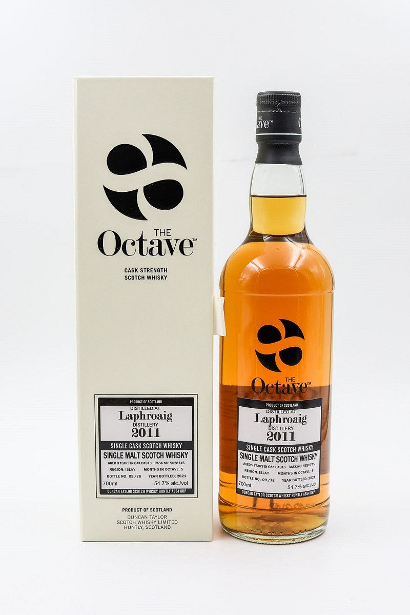 laphroaig 9 year old 2011 the octave duncan taylor | scotch whisky
