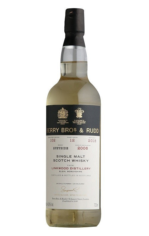 linkwood 2006 12 year old cask102 berry bros and rudd | scotch whisky