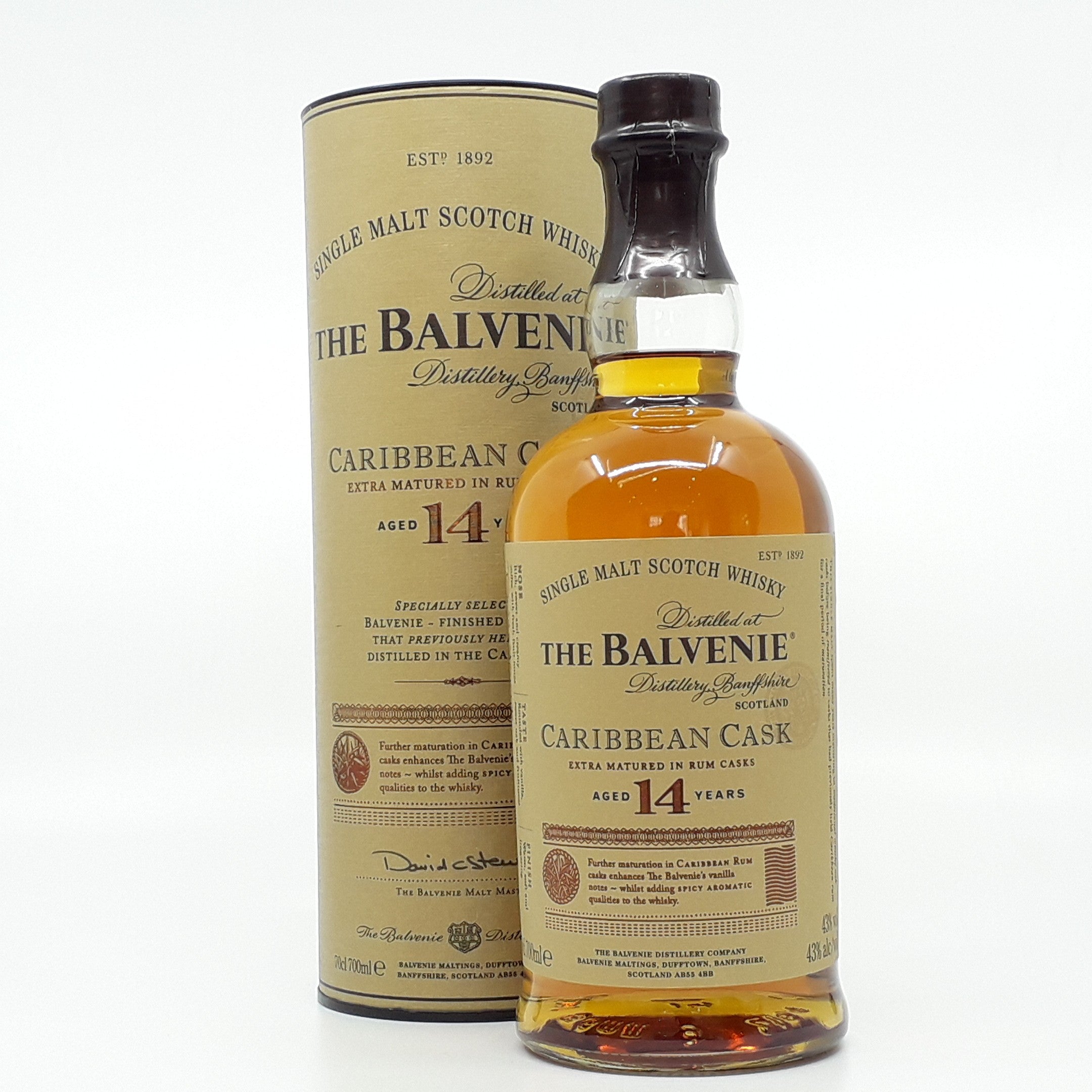 Balvenie 14 Year Old Caribbean Cask | single malt scotch whisky