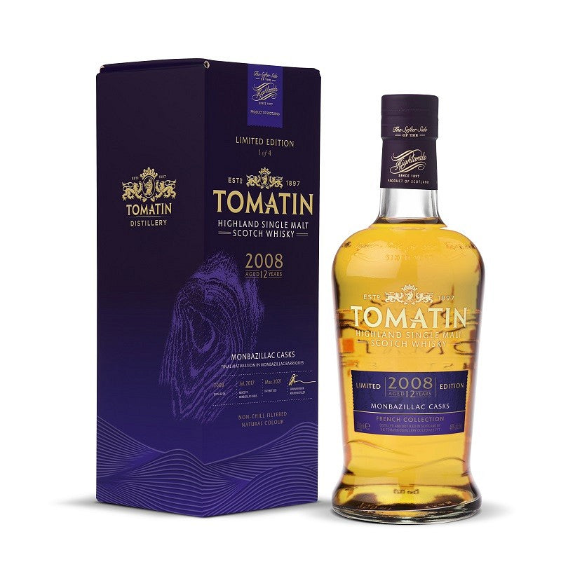 tomatin 2008 the monbazillac edition french collection | scotch whisky