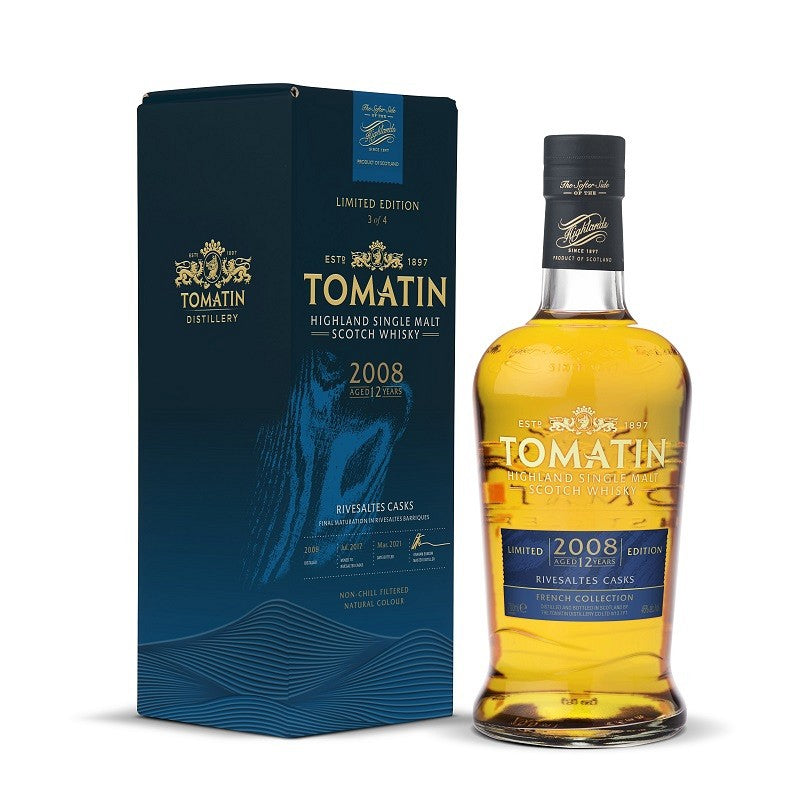 tomatin 2008 the rivesaltes edition french collection | scotch whisky
