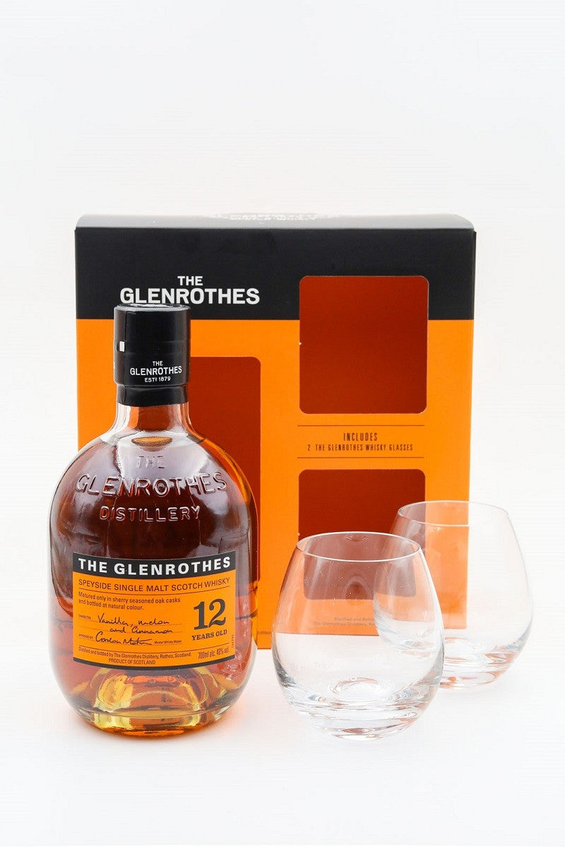 glenrothes 12 year old glass pack | scotch whisky