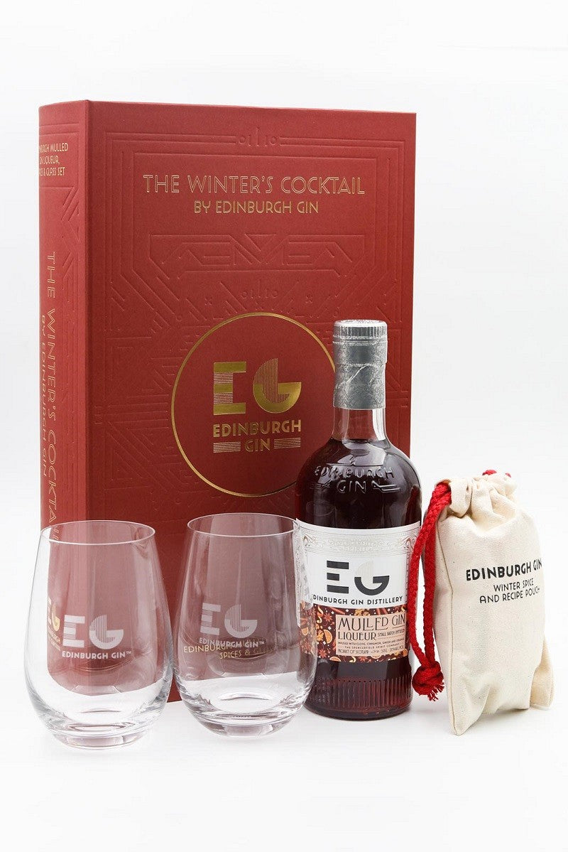edinburgh gin the winters cocktail gift pack | scotch Liqueurs