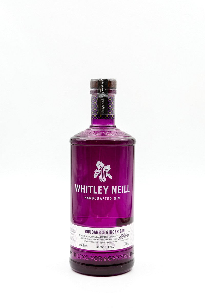 whitley neill rhubarb and ginger gin | english gin