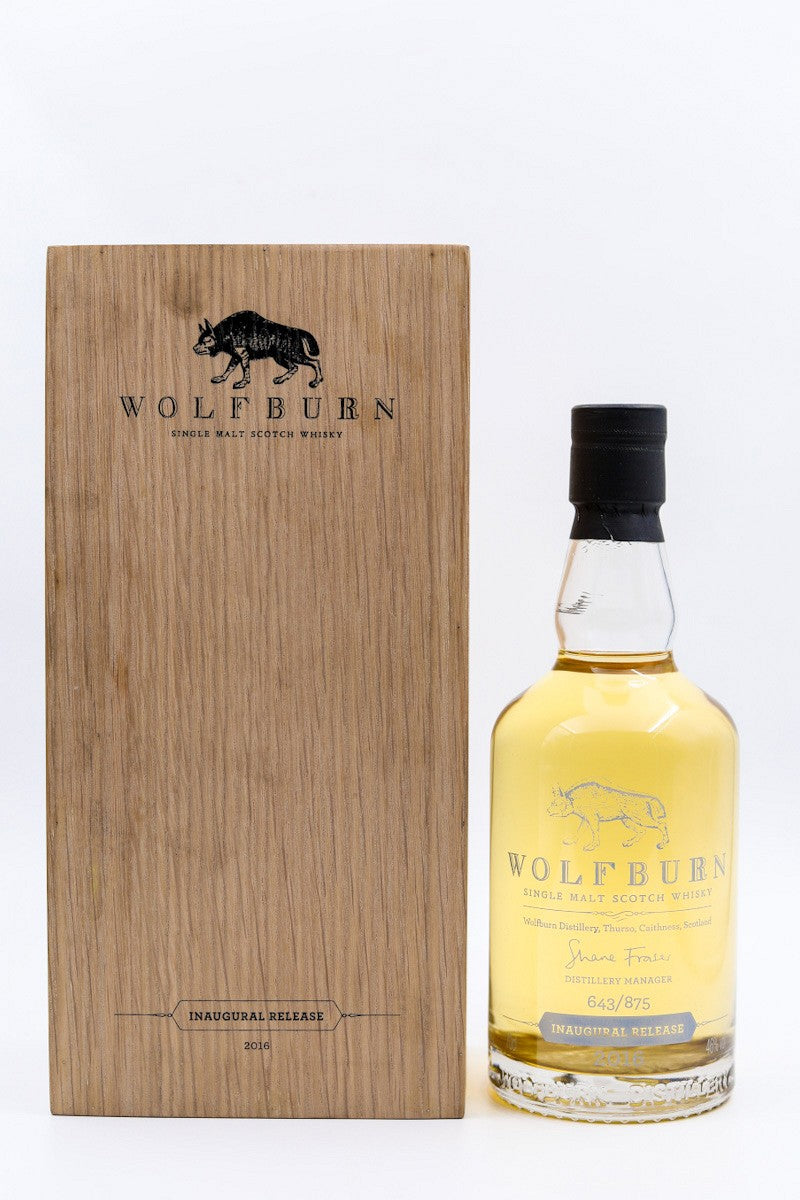 wolfburn inaugural release | scotch whisky