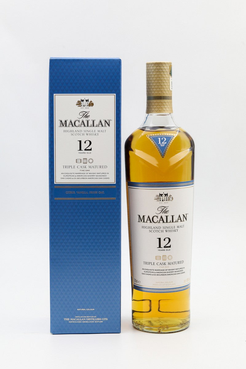macallan 12 year old triple cask | scotch whisky