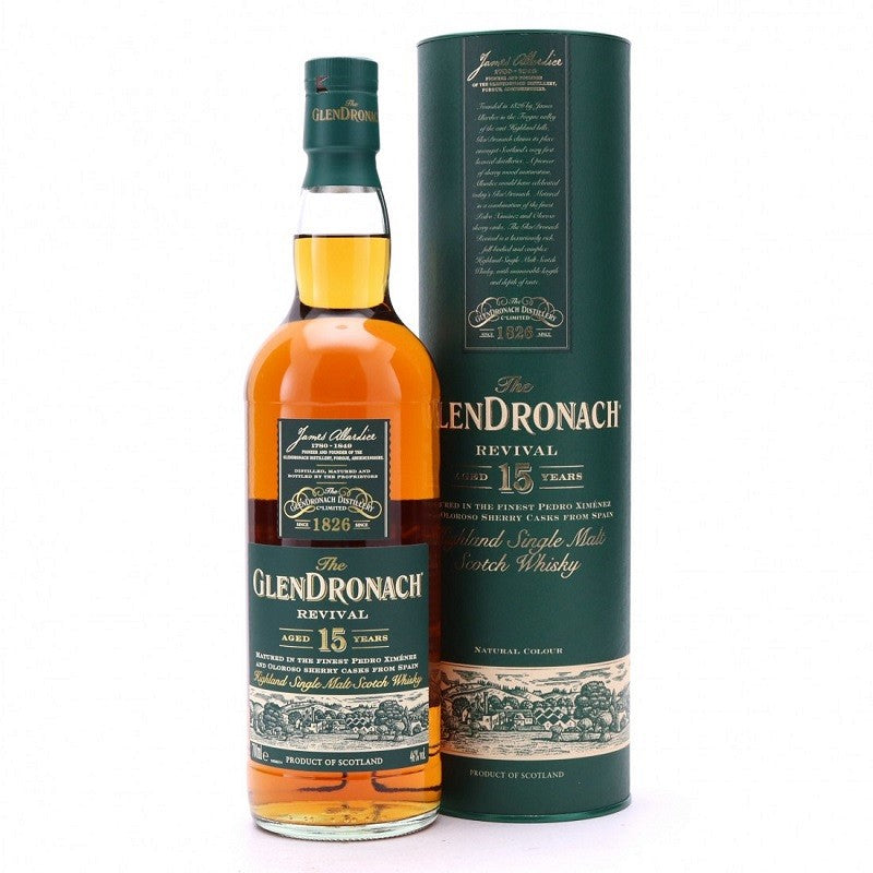 Glendronach 15 Year Old Revival | single malt scotch whisky