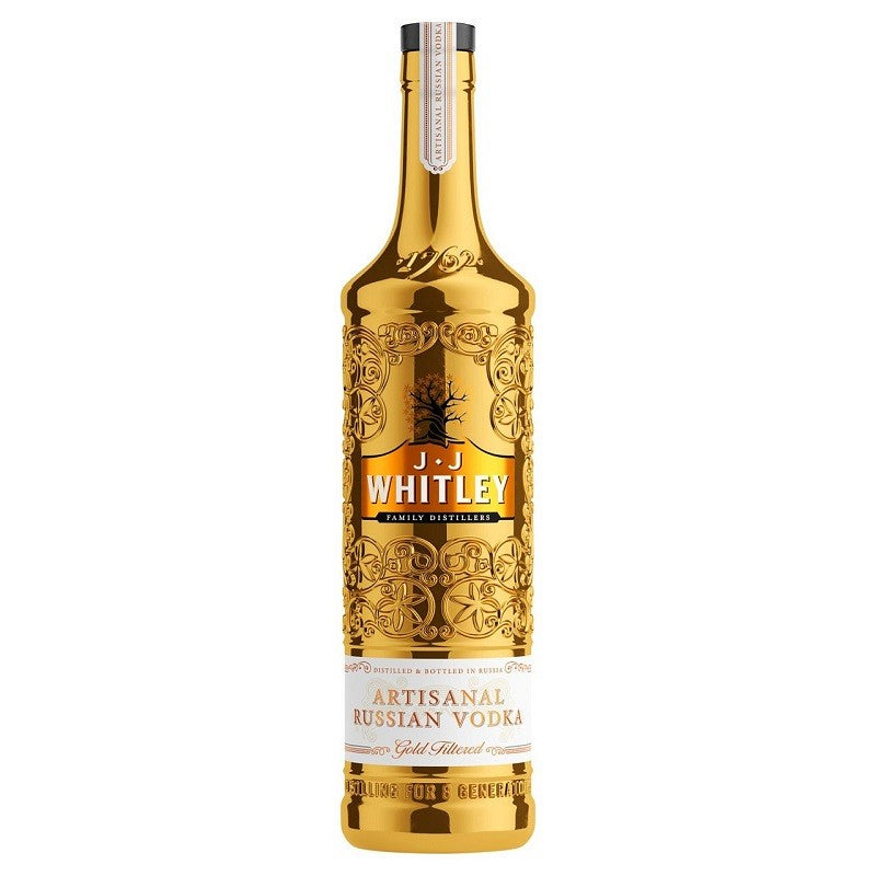 JJ Whitley Artisanal Gold Russian Vodka