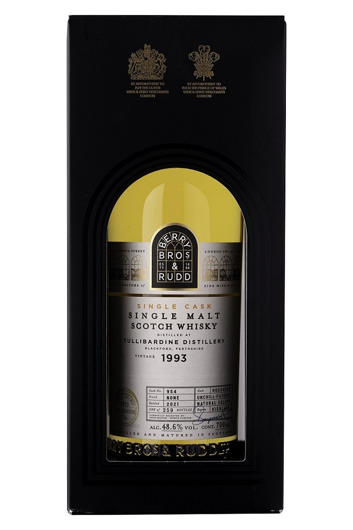 tullibardine 1993 cask954 berry bros and rudd | scotch whisky