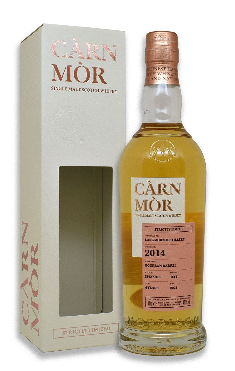 longmorn 6 year old 2014 strictly limited crn mr | scotch whisky