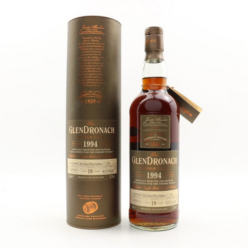 glendronach 1994 19 year old px puncheon cask279 | scotch whisky