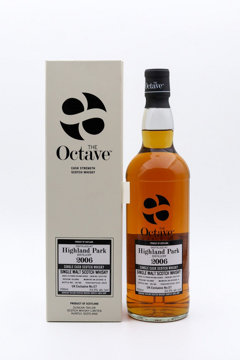 highland park 2006 15 year old uk exclusive no7 the octave duncan taylor | scotch whisky