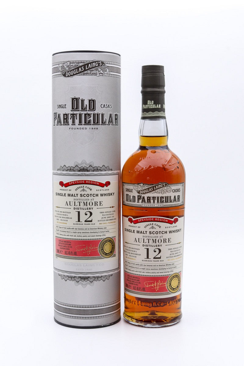 aultmore 12 year old 2009 old particular caskdl15418 | scotch whisky