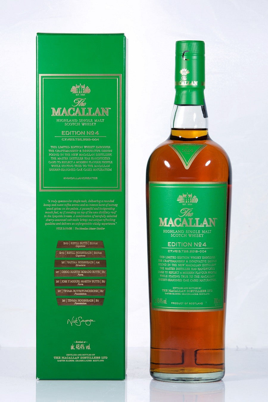Macallan Edition No.4 | single malt whisky | scotch whisky