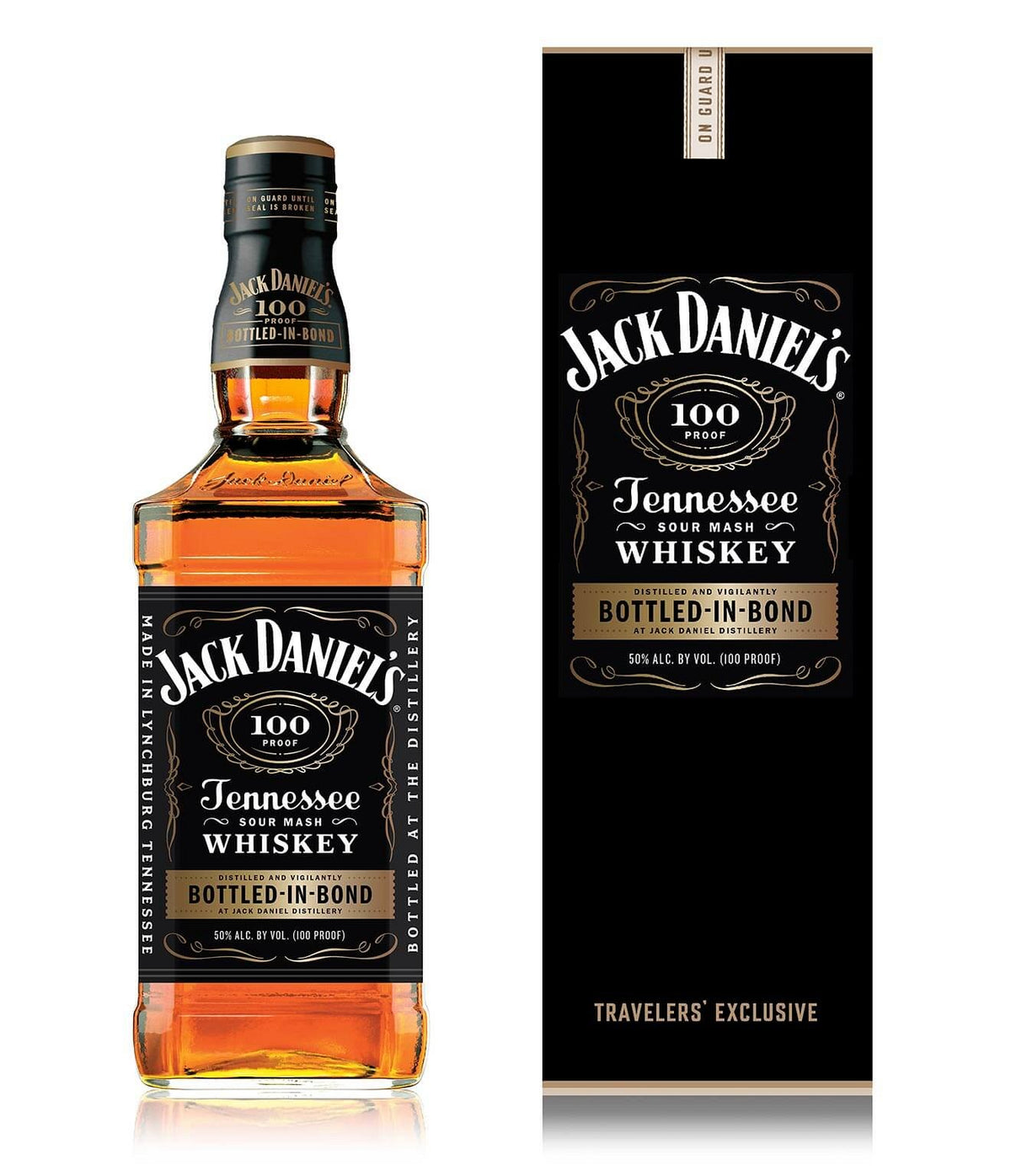 jack daniels bottled in bond 100 proof american whisky