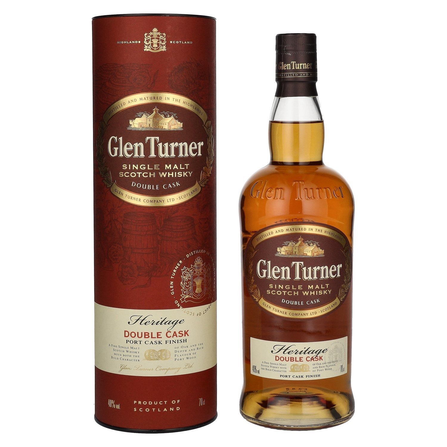 glen turner heritage double cask | scotch whisky