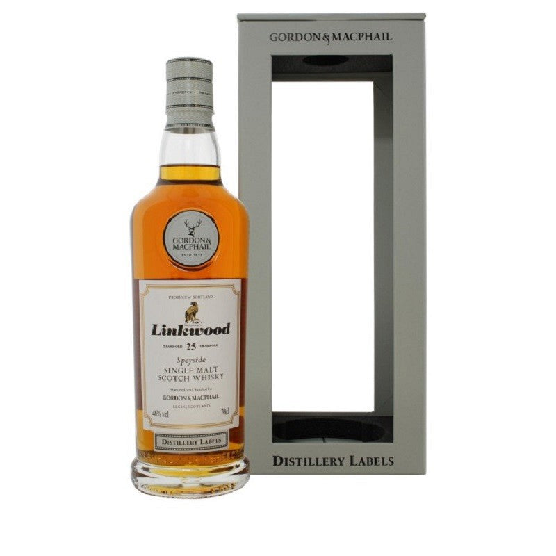 Linkwood 25 Year Old - Distillery Labels (Gordon & MacPhail) 46%