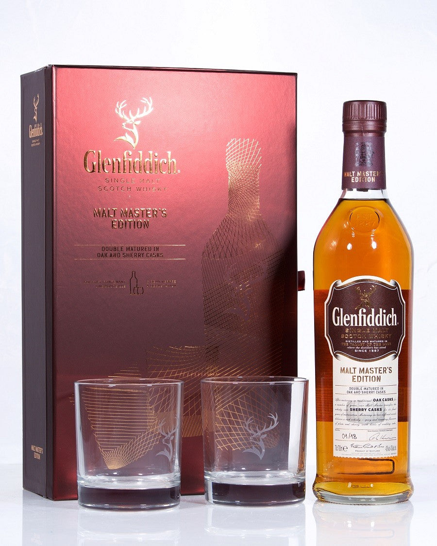 Glenfiddich Malt Masters Edition Box 2 Glasses | single malt whisky