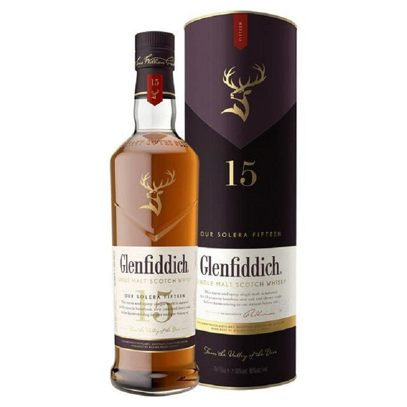 Glenfiddich 15 Year Old Solera | single malt whisky | scotch whisky