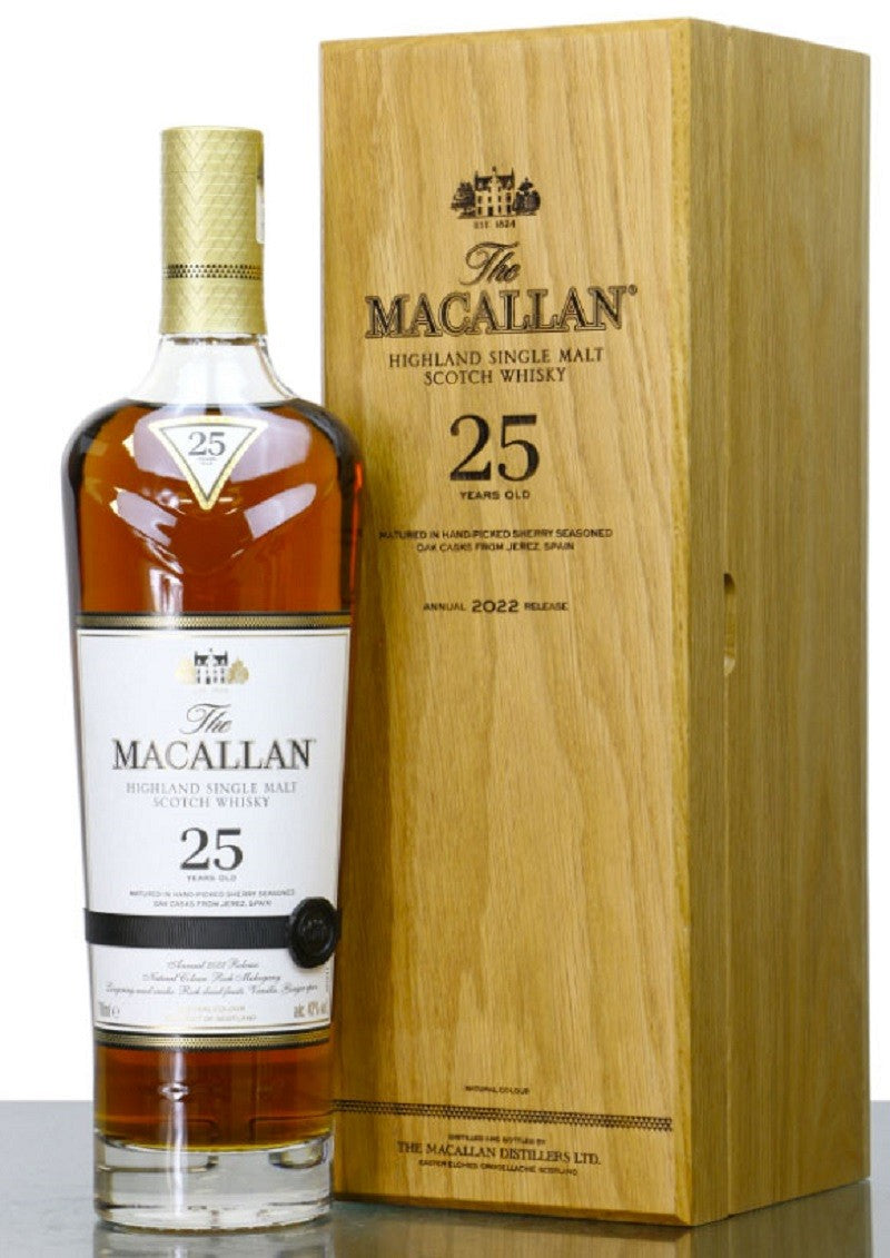 macallan 25 year old sherry oak 2022 release | scotch whisky