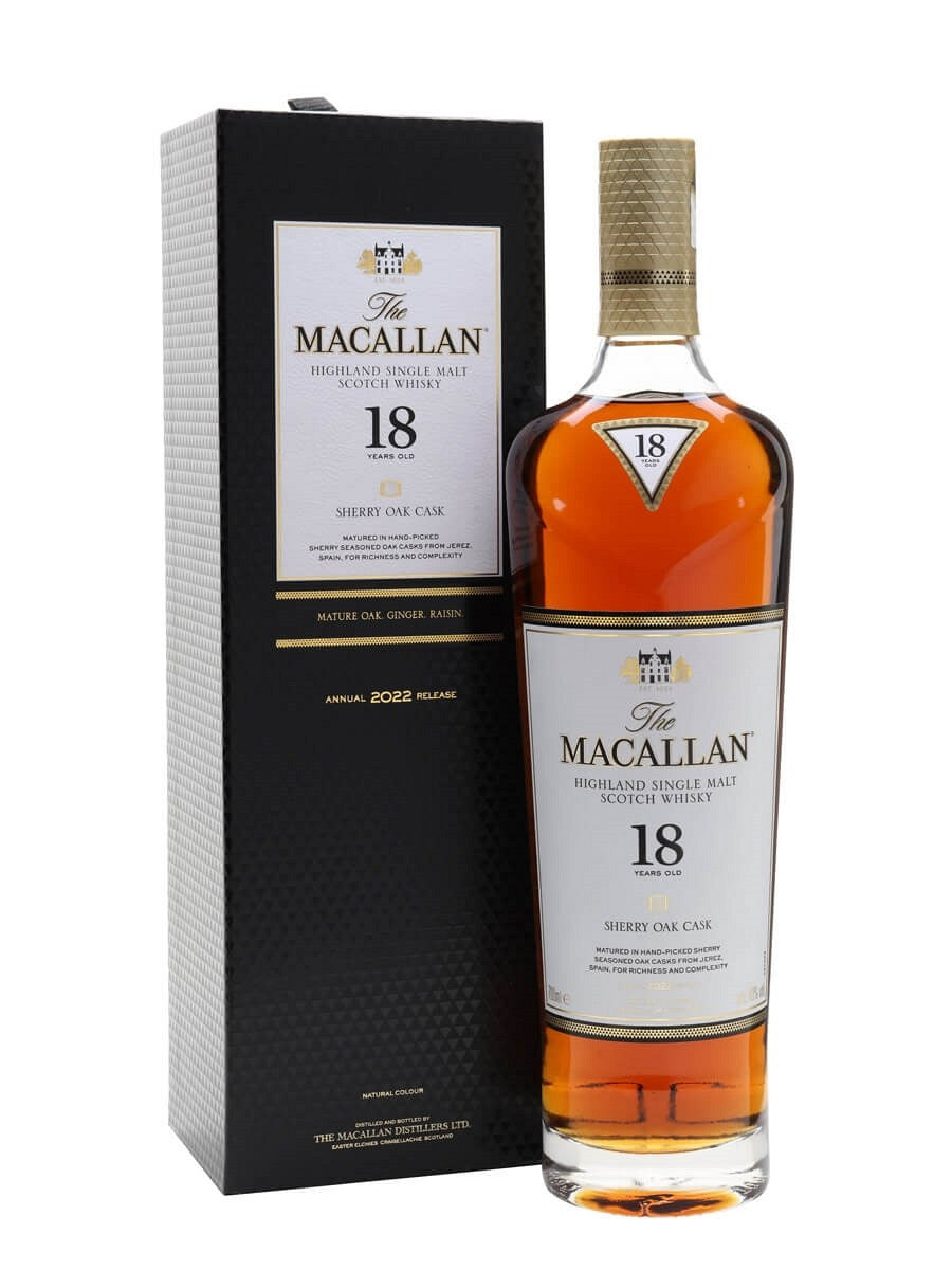 macallan 18 year old sherry cask 2022 | scotch whisky