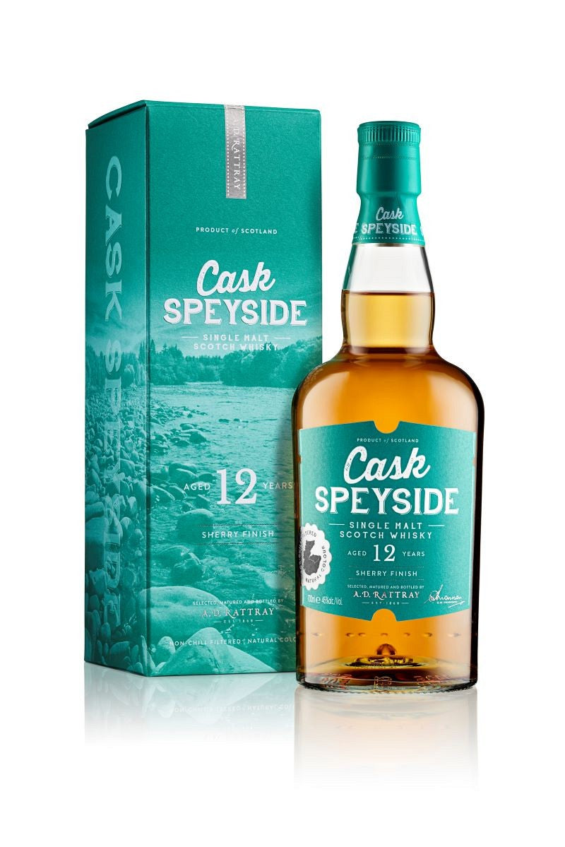 cask speyside 12 year old sherry cask finish ad rattray | scotch whisky
