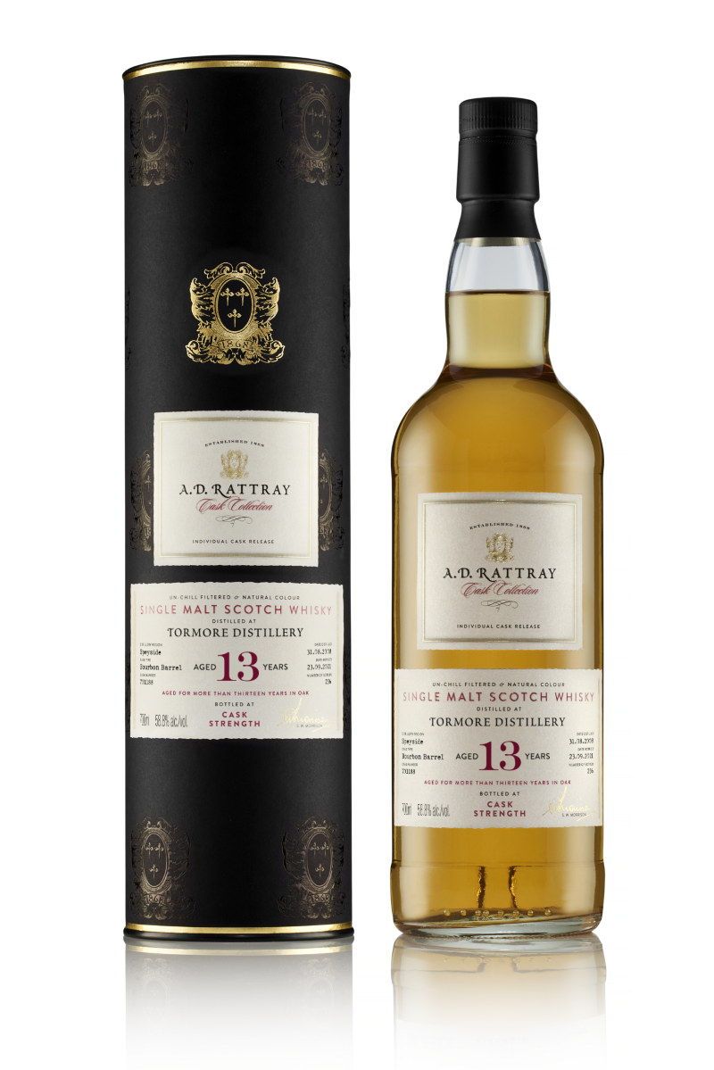 tormore 13 year old 200 cask 701188 cask collection adrattray | scotch whisky