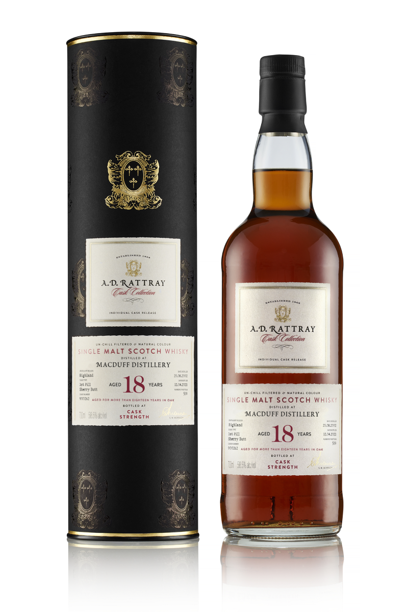 macduff 18 year old 2002 cask 900262 cask collection adrattray | scotrch whisky