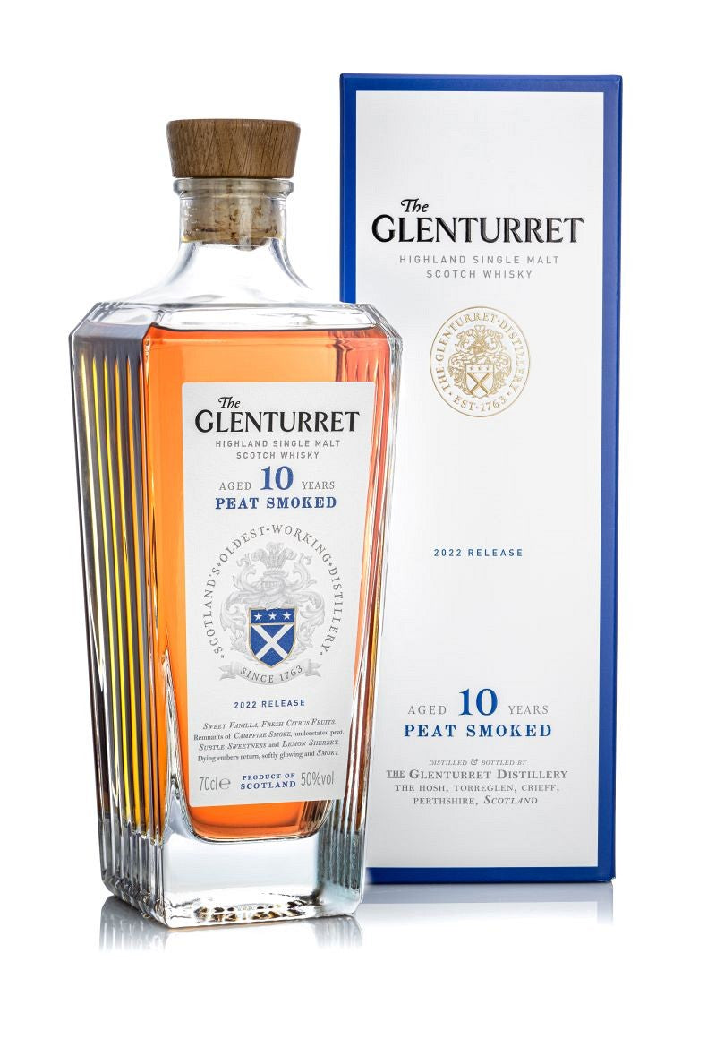glenturret 10 years old peat smoked 2022 release | scotch whisky