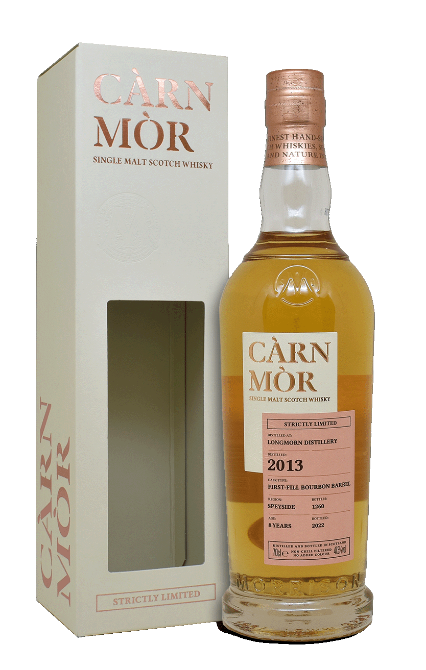 longmorn 8 year old  2013 strictly limited crn mr | scotch whisky