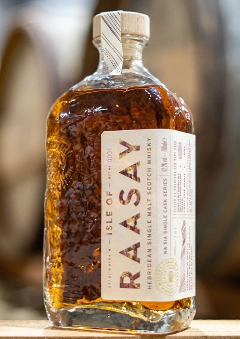 isle of raasay single malt na sia single cask collection series unpeated ex bordeaux red wine | scotch whisky