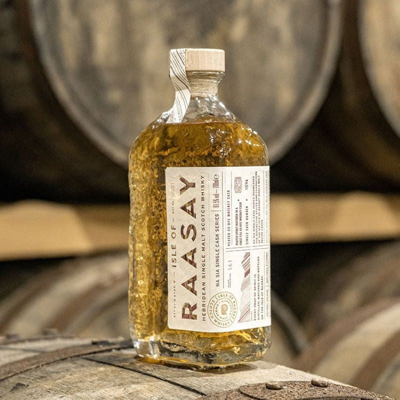 isle of raasay single malt na sia single cask collection series unpeated ex rye | scotch whisky
