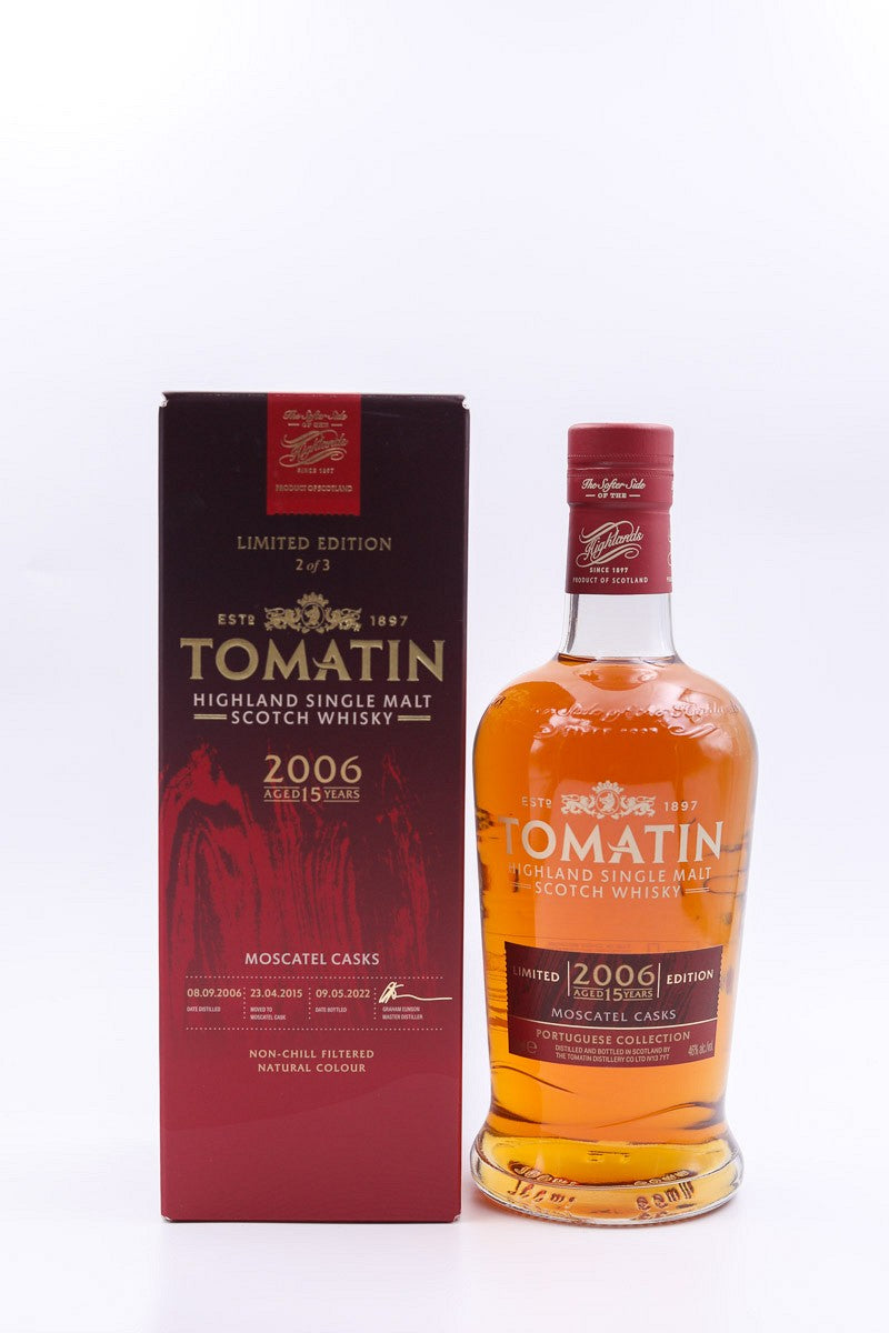 tomatin 2006 15 year old the moscatel edition portuguese collection | scotch whisky