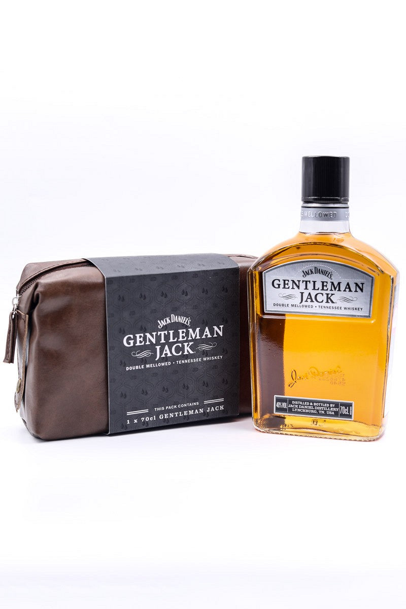 gentleman jack washbag set | american whiskey
