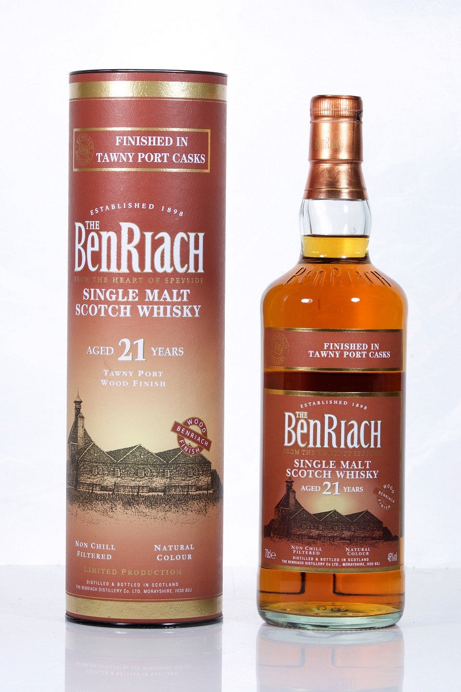 BenRiach 21 Year Old  Tawny Port Finish